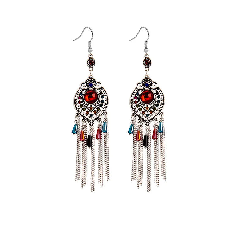 1 Pair Fashion Devil'S Eye Owl Alloy Inlay Artificial Rhinestones Women'S Earrings