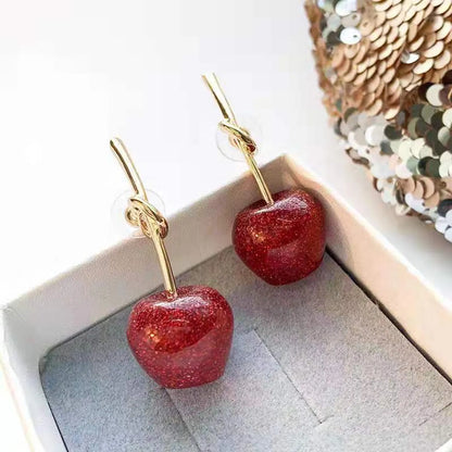 1 Pair Fashion Fruit Alloy Plating Women's Drop Earrings