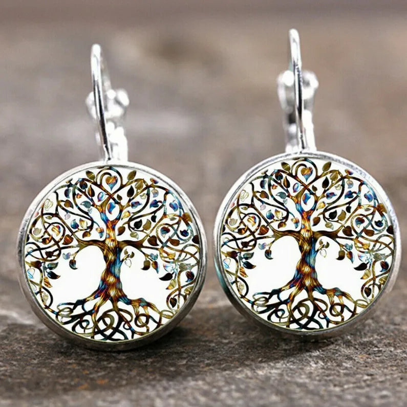 1 Pair Fashion Geometric Plating Alloy Earrings