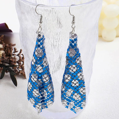 1 Pair Fashion Geometric Aluminum Handmade Women'S Drop Earrings