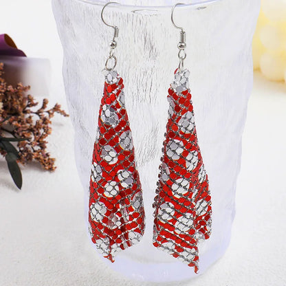 1 Pair Fashion Geometric Aluminum Handmade Women'S Drop Earrings