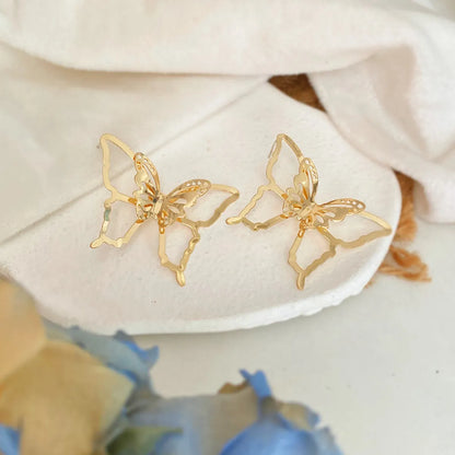 1 Pair Fashion Insect Metal Plating Women's Earrings