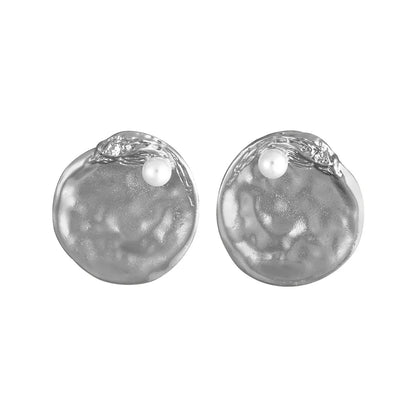 1 Pair Fashion Oval Metal Plating Women's Drop Earrings