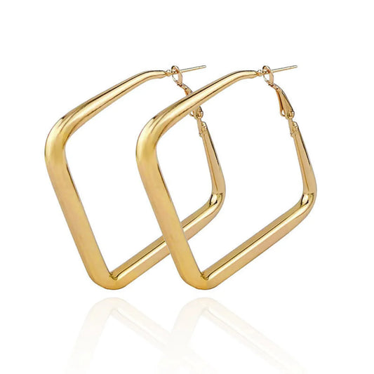 1 Pair Fashion Square Alloy Women's Earrings