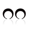 1 Pair Fashion Star Moon Plating 304 Stainless Steel 18K Gold Plated Ear Studs