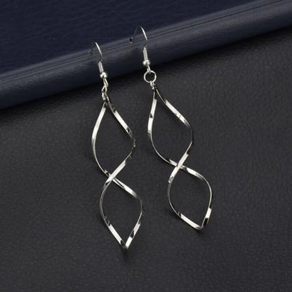 1 Pair Fashion The Answer Alloy Plating Women'S Drop Earrings