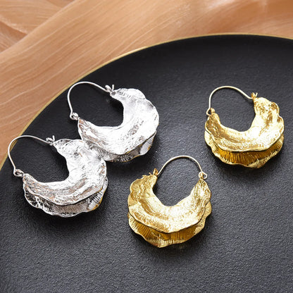 1 Pair Fashion U Shape Plating Metal Earrings