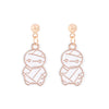 1 Pair Funny Cool Style Pumpkin Spider Web Ghost Enamel Zinc Alloy Drop Earrings