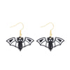 1 Pair Funny Cool Style Pumpkin Spider Web Ghost Enamel Zinc Alloy Drop Earrings