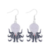 1 Pair Funny Cool Style Pumpkin Spider Web Ghost Enamel Zinc Alloy Drop Earrings