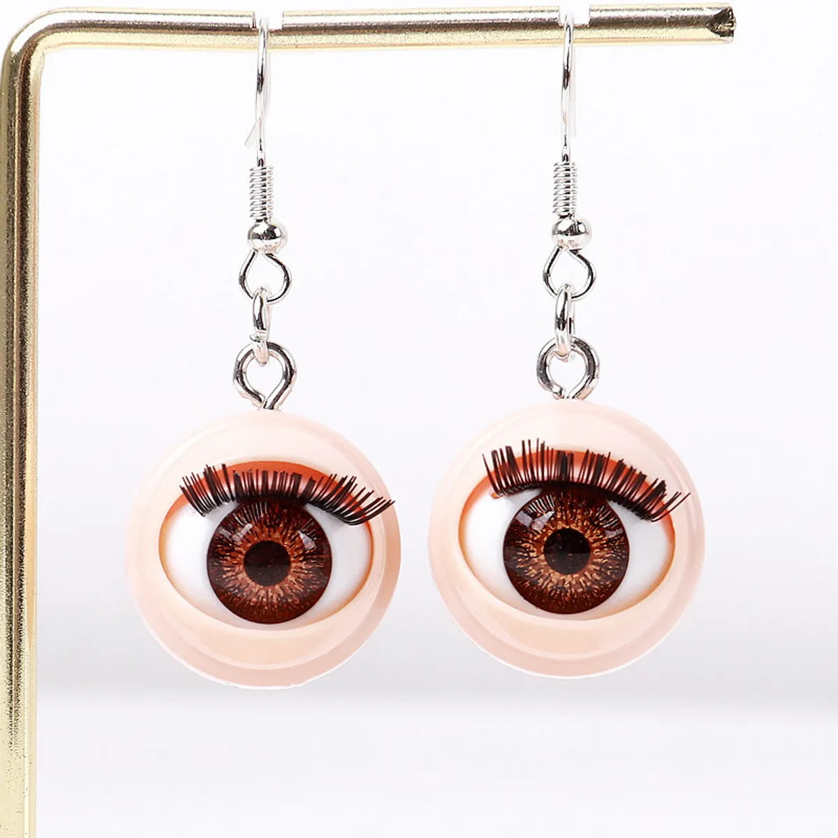 1 Pair Funny Eye Arylic Drop Earrings