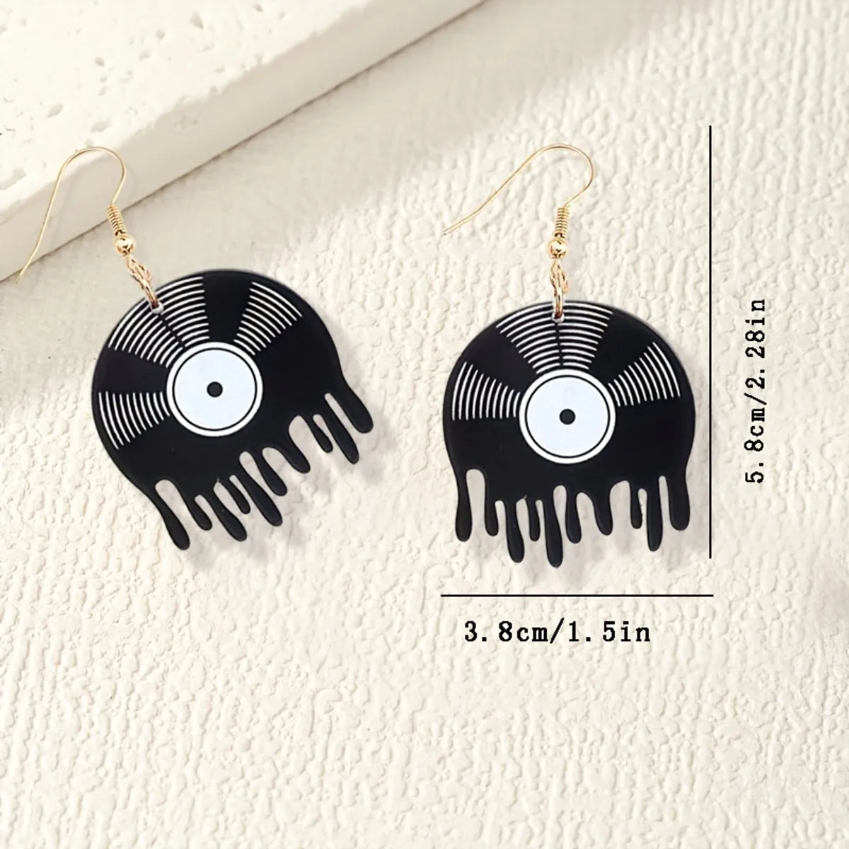 1 Pair IG Style Artistic Korean Style Geometric Arylic Drop Earrings