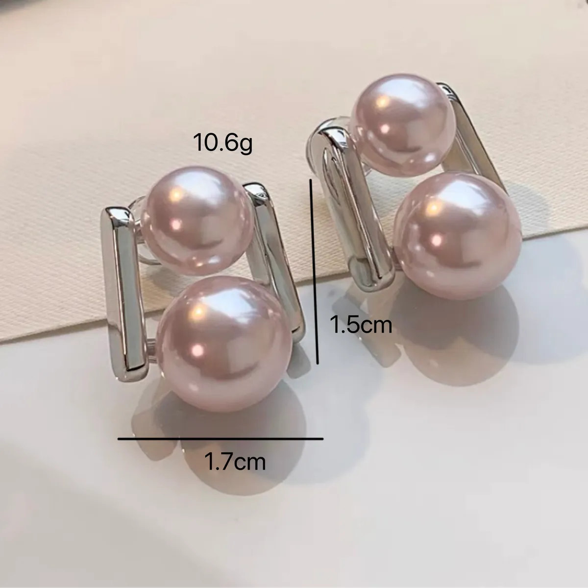 1 Pair IG Style Casual Elegant Round Hollow Out Inlay Alloy Pearl Ear Studs