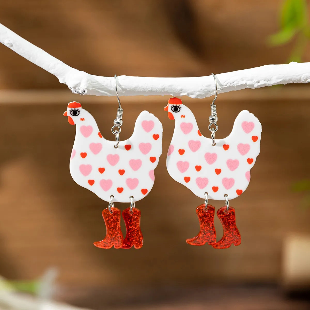 1 Pair IG Style Cute Modern Style Animal Dinosaur Frog Arylic Drop Earrings