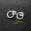 1 Pair IG Style Cute Sweet Star Heart Shape Polishing Plating 304 Stainless Steel 18K Gold Plated Ear Studs