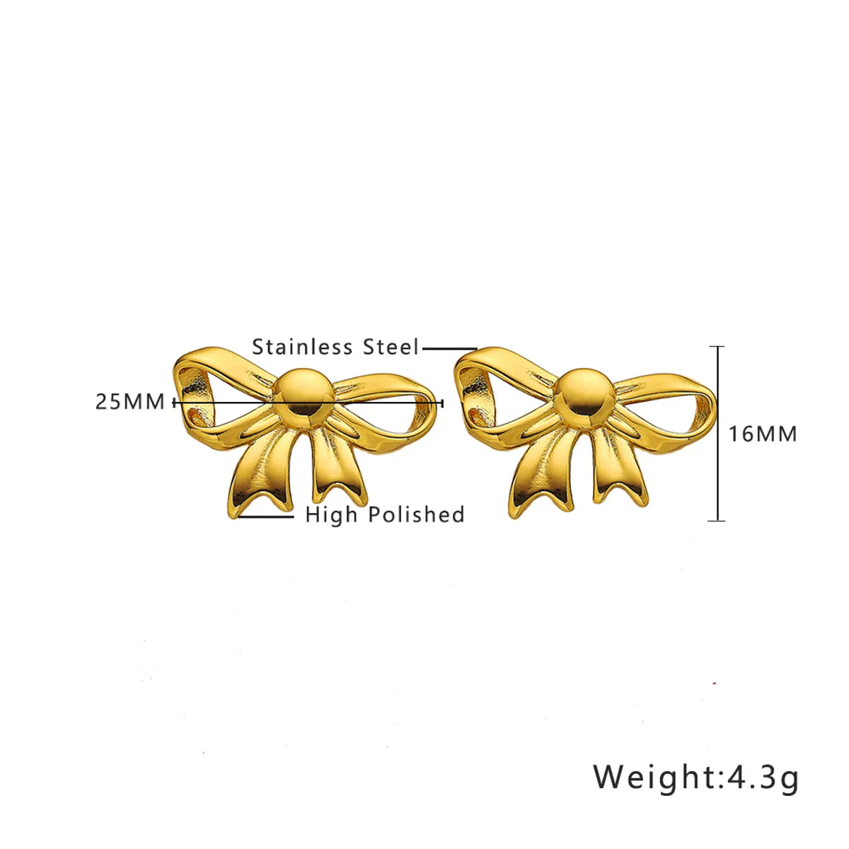 1 Pair IG Style French Style Simple Style Heart Shape Pearl Bow Knot Plating Inlay 304 Stainless Steel Titanium Steel Artificial Pearls 18K Gold Plated Drop Earrings Ear Studs