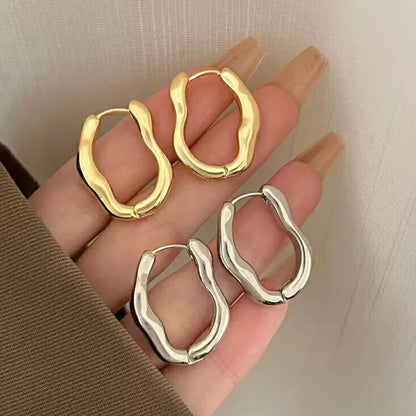 1 Pair IG Style Geometric Plating Alloy Earrings