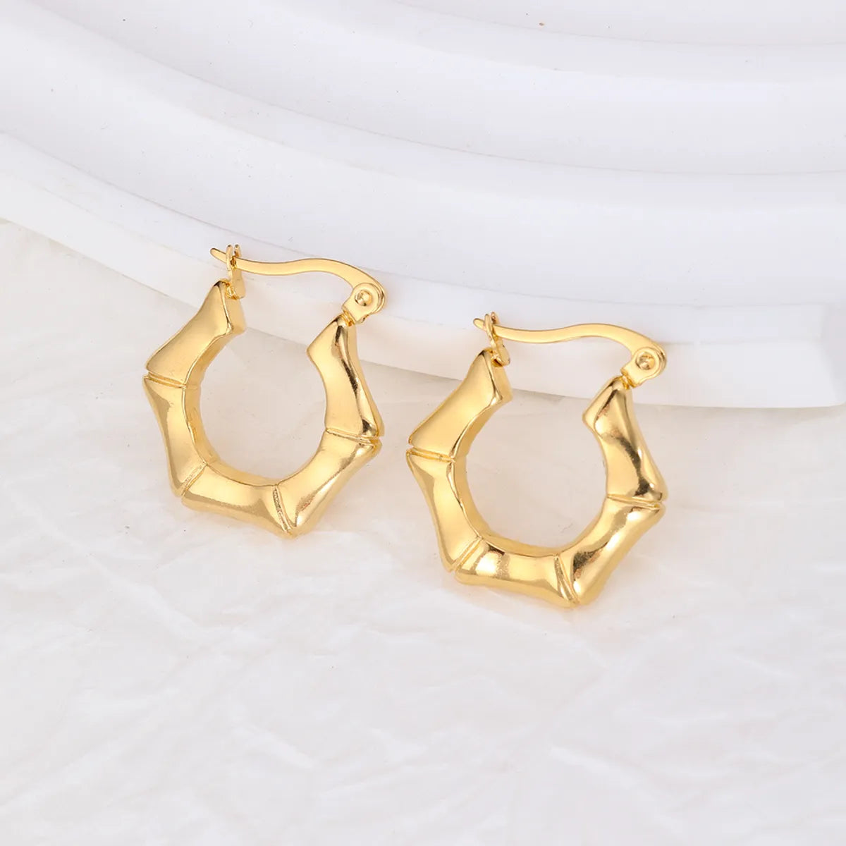 1 Pair IG Style Geometric Plating Stainless Steel Earrings