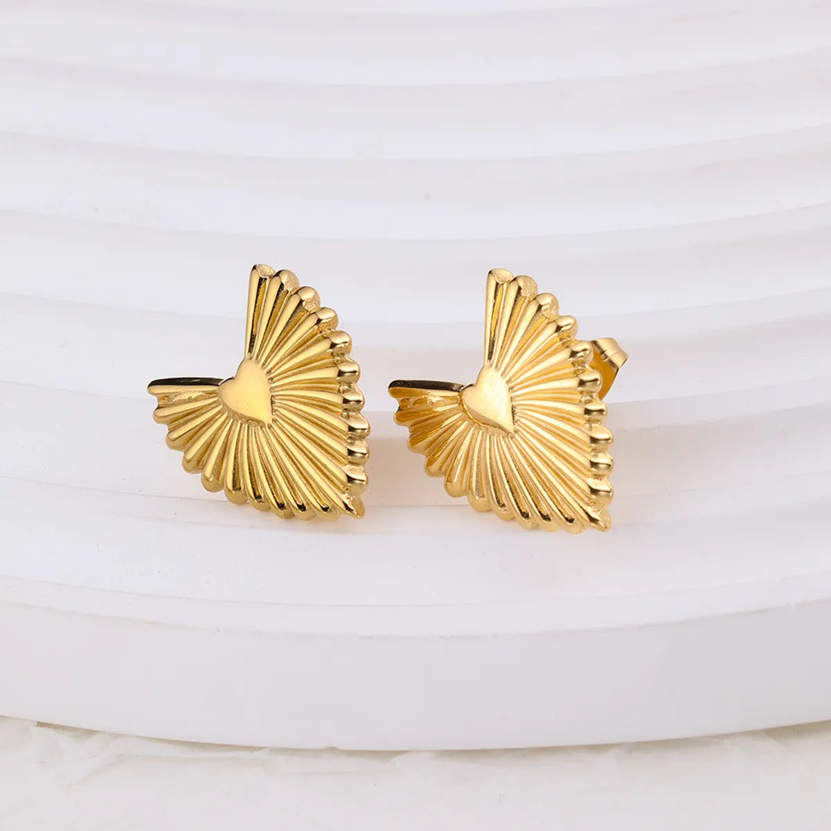 1 Pair IG Style Geometric Plating Stainless Steel Earrings