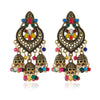 1 Pair IG Style Retro Geometric Hollow Out Arylic Alloy Drop Earrings