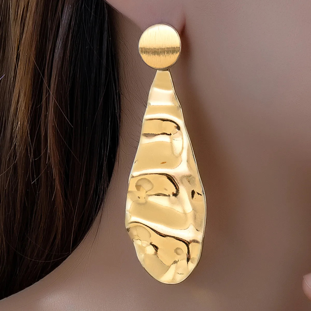 1 Pair IG Style Vintage Style Geometric Plating Alloy Drop Earrings