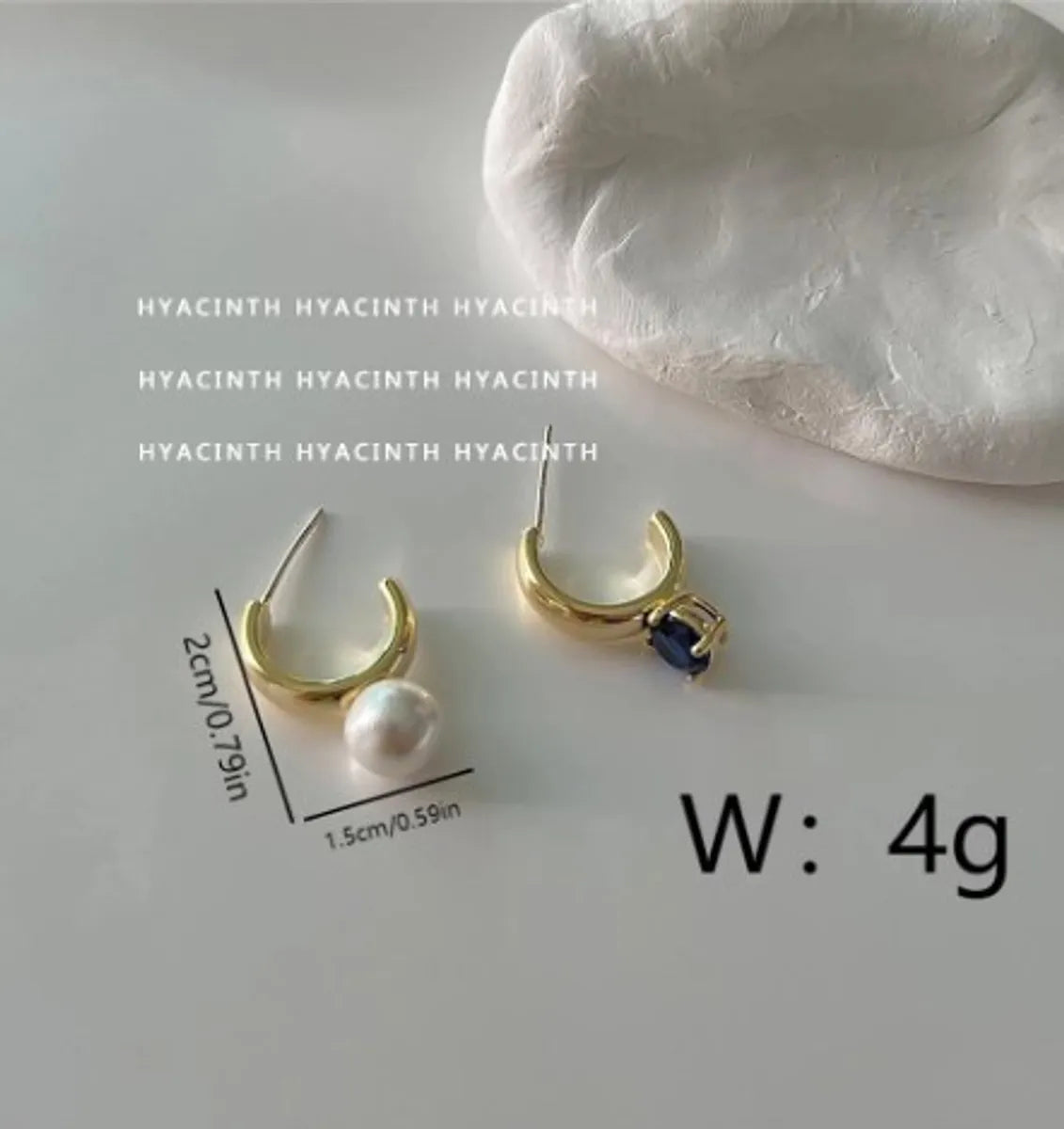 1 Pair IG Style Y2K Sweet Round Asymmetrical Inlay Copper Pearl Zircon 18K Gold Plated Drop Earrings