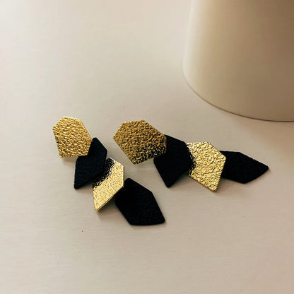 1 Pair Ins Style Geometric Alloy Plating Women's Earrings