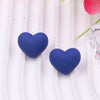 1 Pair Lady Heart Shape Arylic Ear Studs