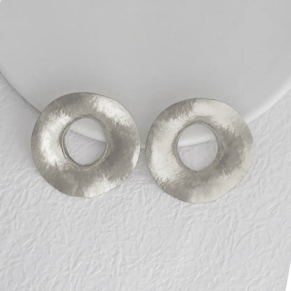 1 Pair Lady Irregular Plating Alloy Ear Studs