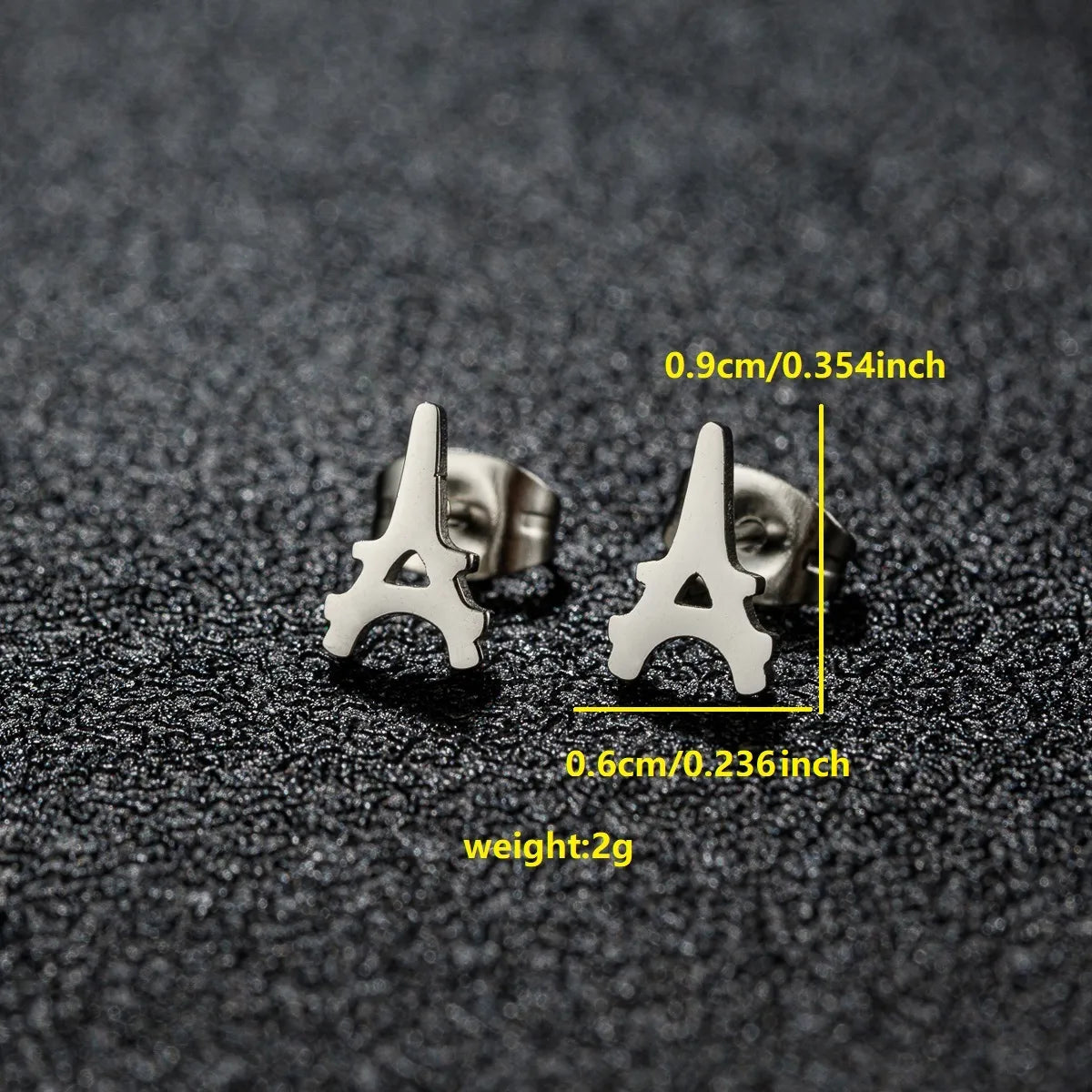 1 Pair Luxurious Sweet Artistic Animal Plating 304 Stainless Steel 18K Gold Plated Ear Studs