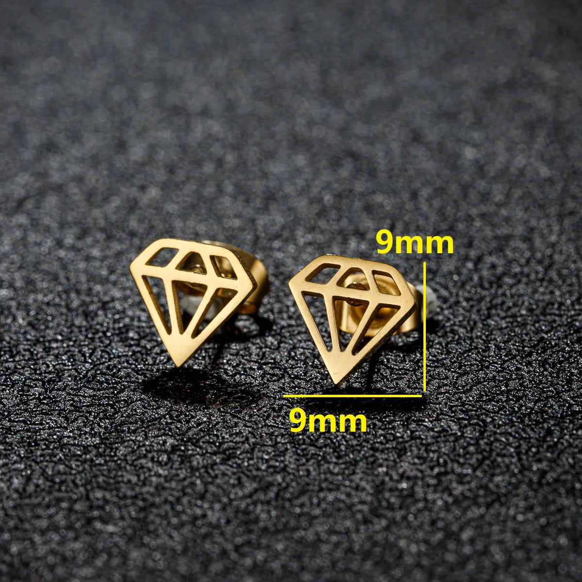 1 Pair Luxurious Sweet Artistic Animal Plating 304 Stainless Steel 18K Gold Plated Ear Studs