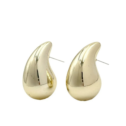 1 Pair Modern Style Classic Style Water Droplets Plating CCB Arylic Ear Studs