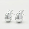 1 Pair Modern Style Classic Style Water Droplets Plating CCB Arylic Ear Studs