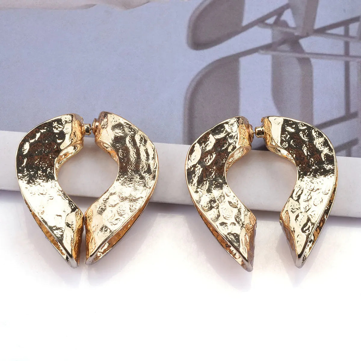 1 Pair Modern Style Geometric Plating Alloy Earrings