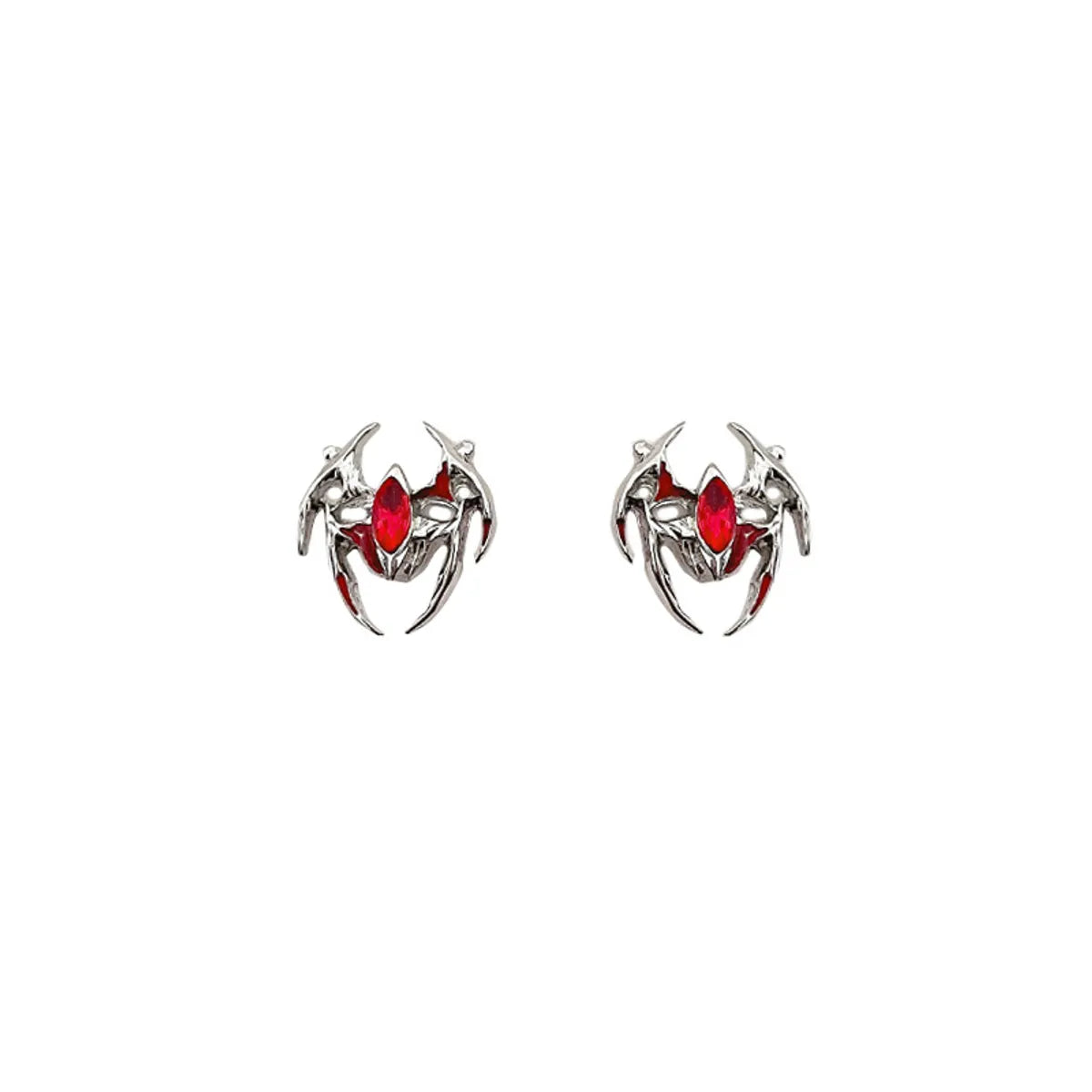 1 Pair Original Design Insect Enamel Plating Inlay Alloy Glass Ear Studs