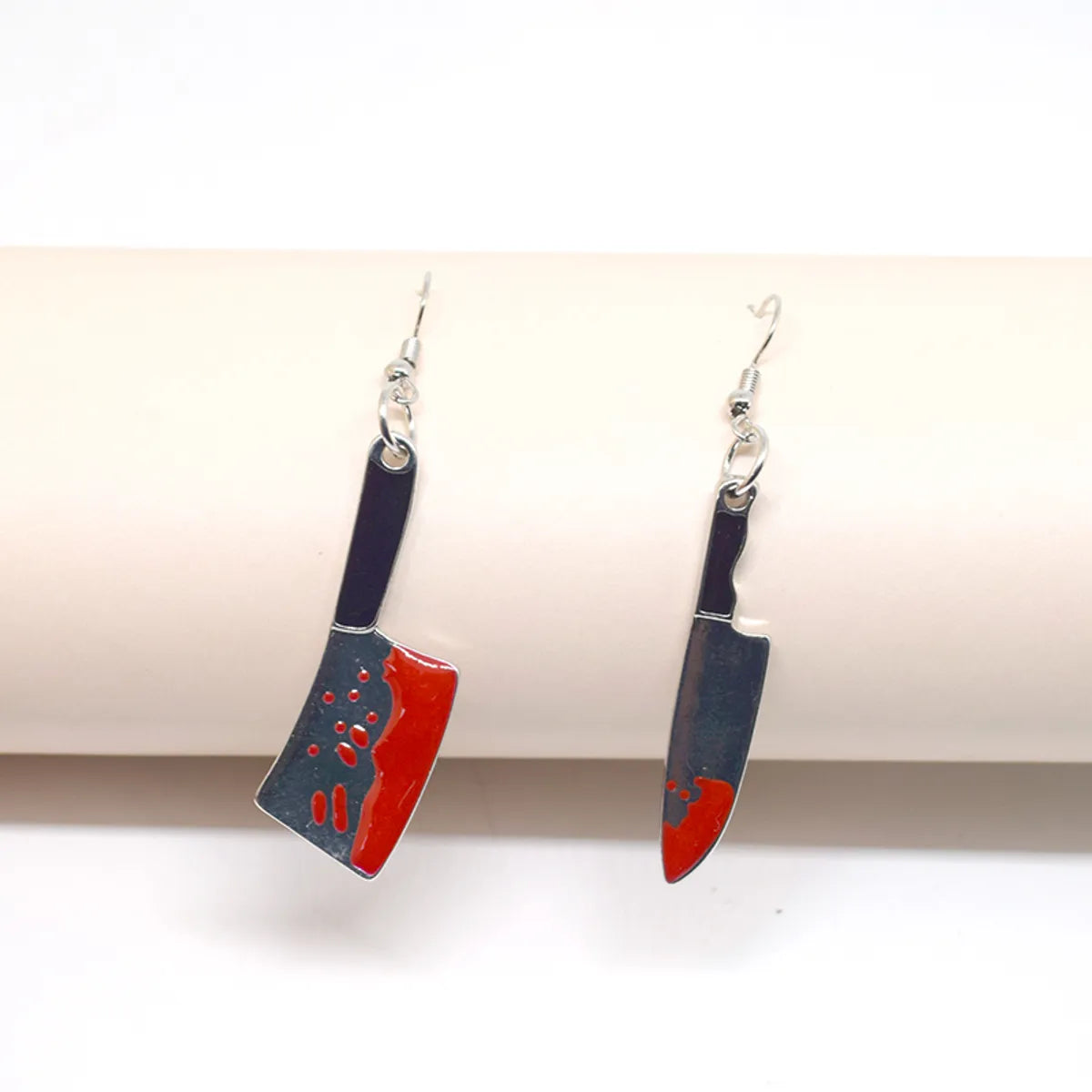 1 Pair Original Design Kitchen Knife Plating Alloy Drop Earrings