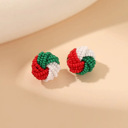 1 Pair Retro Geometric Alloy Ear Studs