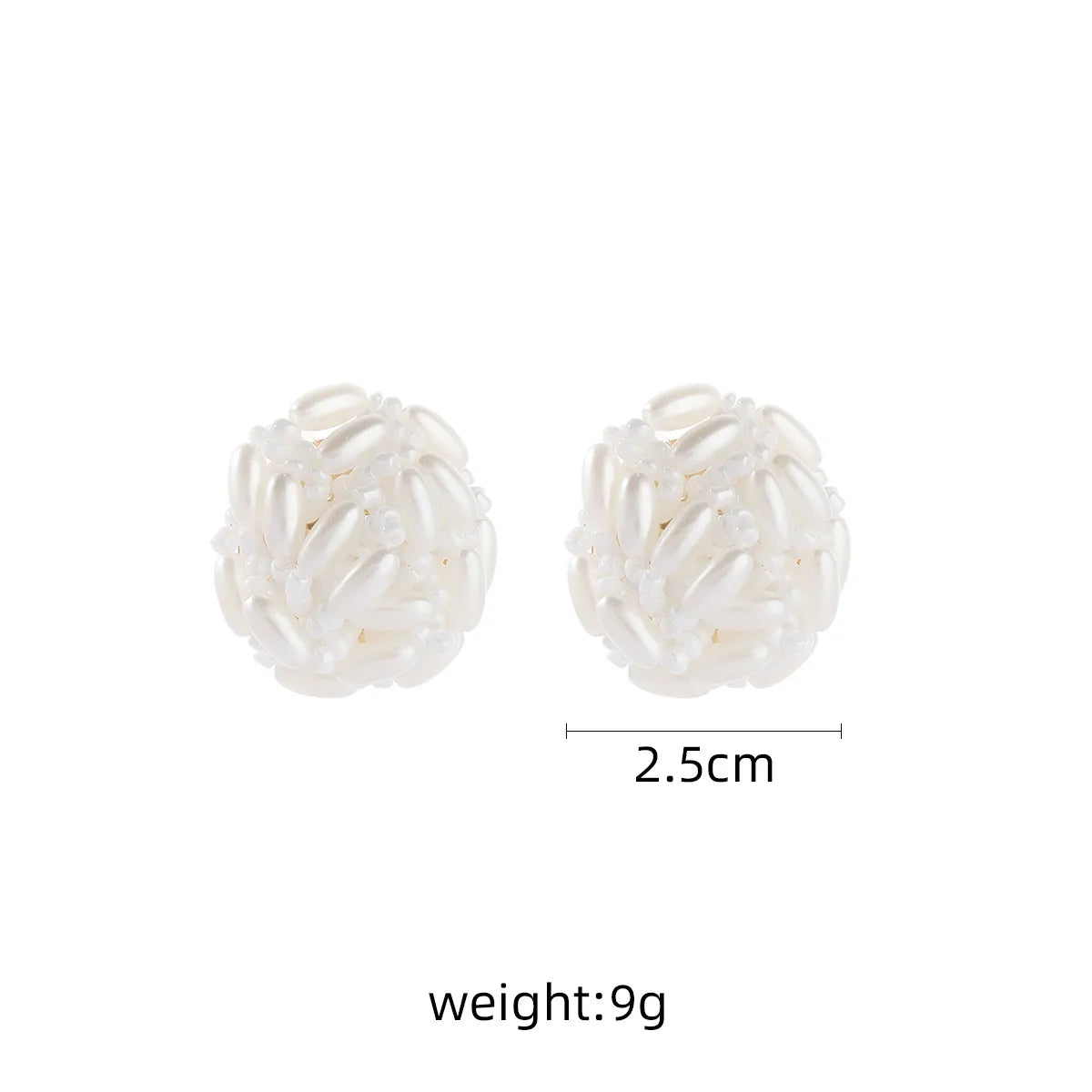 1 Pair Retro Geometric Alloy Ear Studs