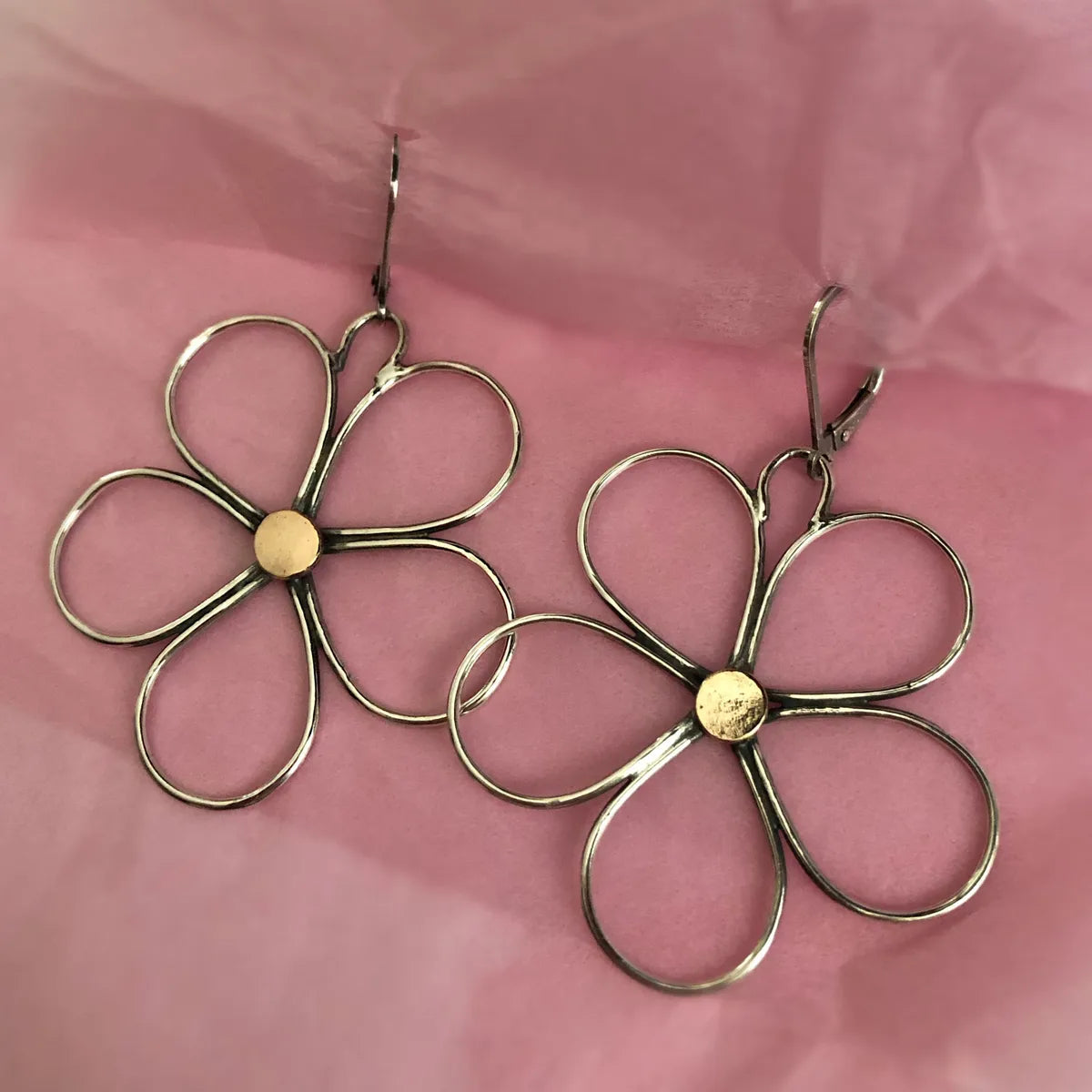 1 Pair Retro Water Droplets Alloy Drop Earrings