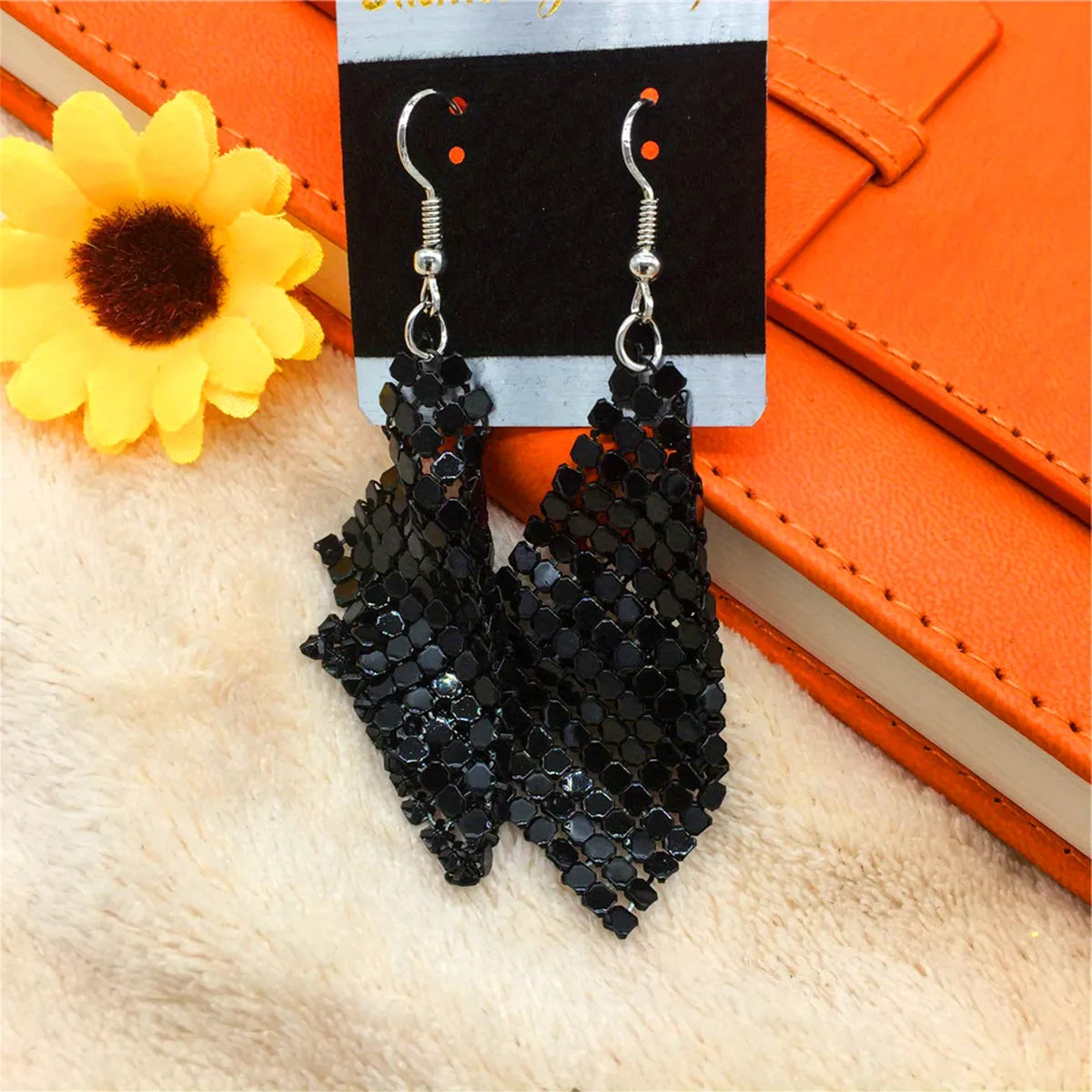 1 Pair Sexy Geometric Plating Alloy Drop Earrings