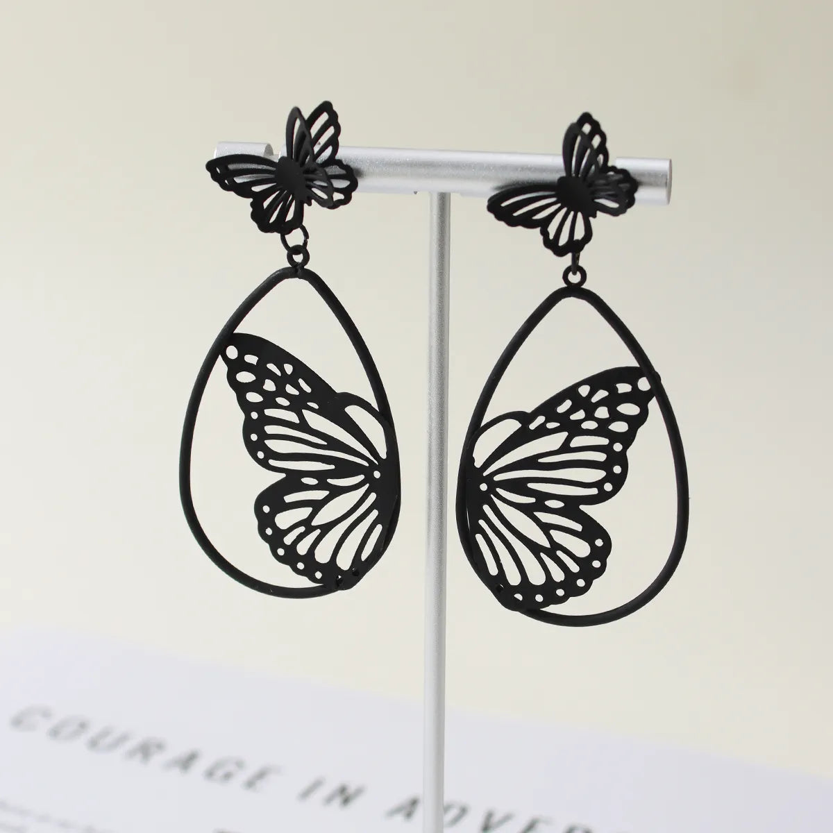 1 Pair Simple Style Animal Zinc Alloy Drop Earrings