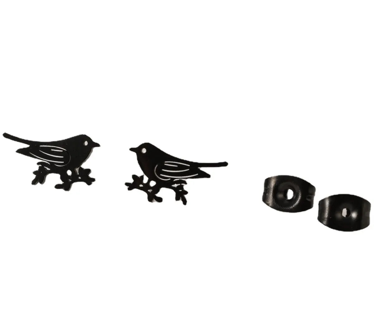 1 Pair Simple Style Bird Plating Stainless Steel Ear Studs