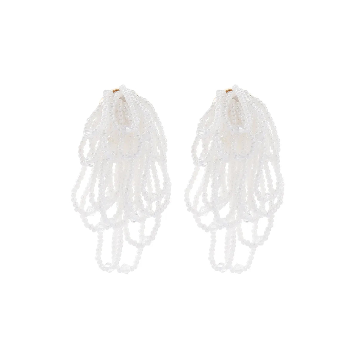 1 Pair Simple Style Bow Knot Alloy Drop Earrings