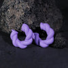 1 Pair Simple Style C Shape Twist Arylic Ear Studs