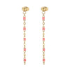 1 Pair Simple Style Chain Plating Chain Stainless Steel 18K Gold Plated Drop Earrings