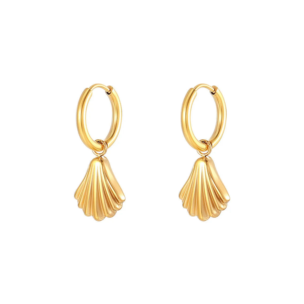 1 Pair Simple Style Classic Style Bow Knot Plating 304 Stainless Steel 18K Gold Plated Drop Earrings