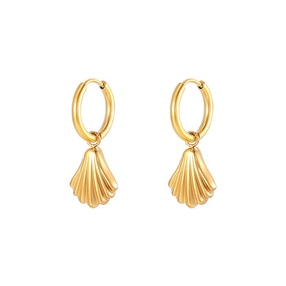 1 Pair Simple Style Classic Style Bow Knot Plating 304 Stainless Steel 18K Gold Plated Drop Earrings