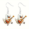 1 Pair Simple Style Classic Style Cartoon Character Arylic Drop Earrings