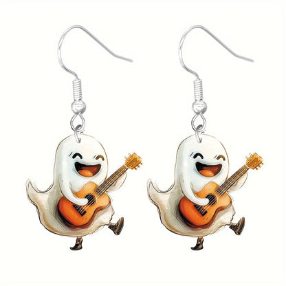 1 Pair Simple Style Classic Style Cartoon Character Arylic Drop Earrings