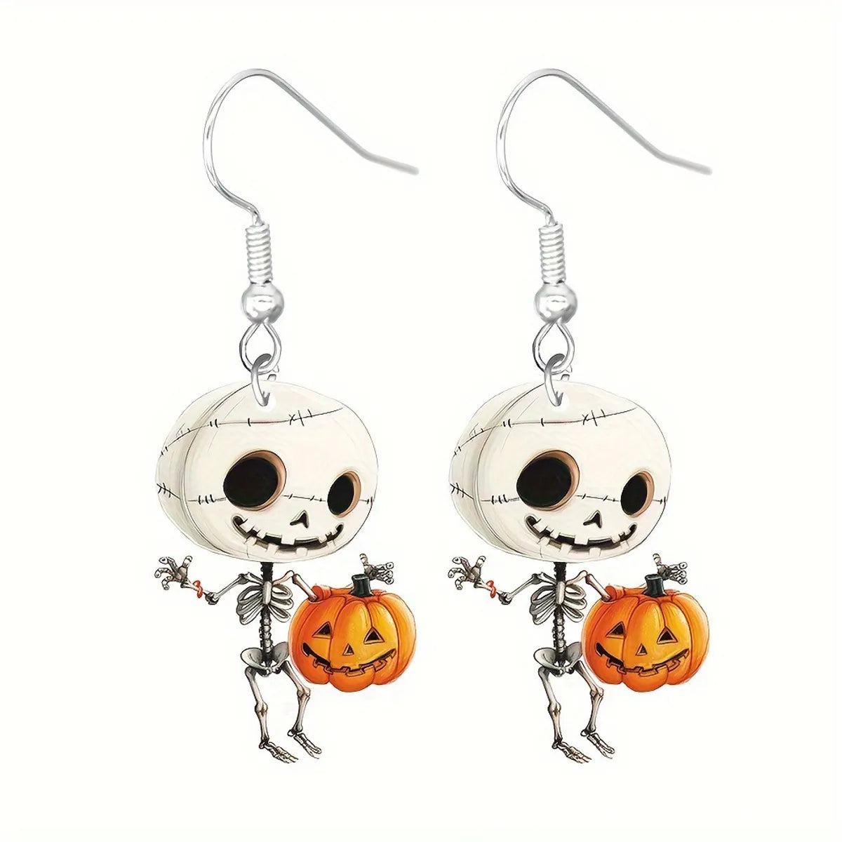 1 Pair Simple Style Classic Style Cartoon Character Arylic Drop Earrings